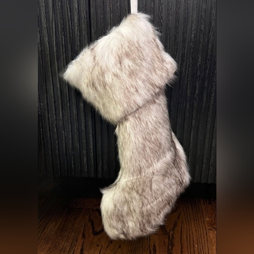 NW/oT A Pair of Fur Stockings For The Holidays